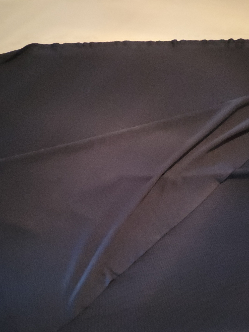 Premium Solid Matte Black Knit Fabric Yardage 76" x 60" – Soft Fluid Drape